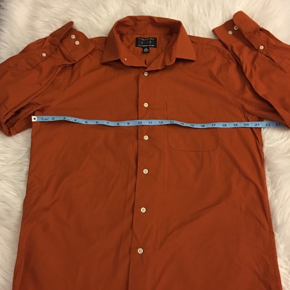 Men’s | Burnt orange | dress shirt - Picture 4 of 12